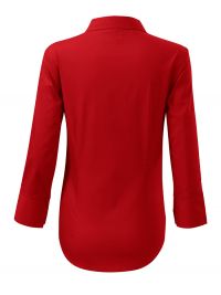 Preiswerte 3/4-Arm Bluse in Rot